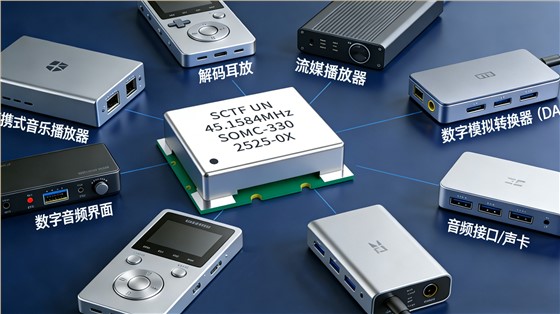 飞秒晶振-高端音频应用场景图-SCTF星通时频