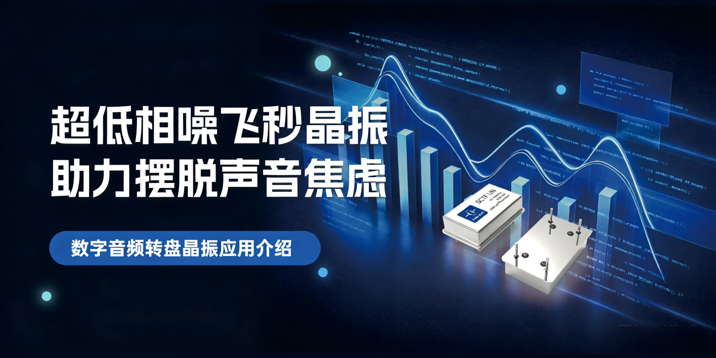 摆脱声音焦虑!SCTF 星通时频飞秒晶振升级数字音频转盘音质