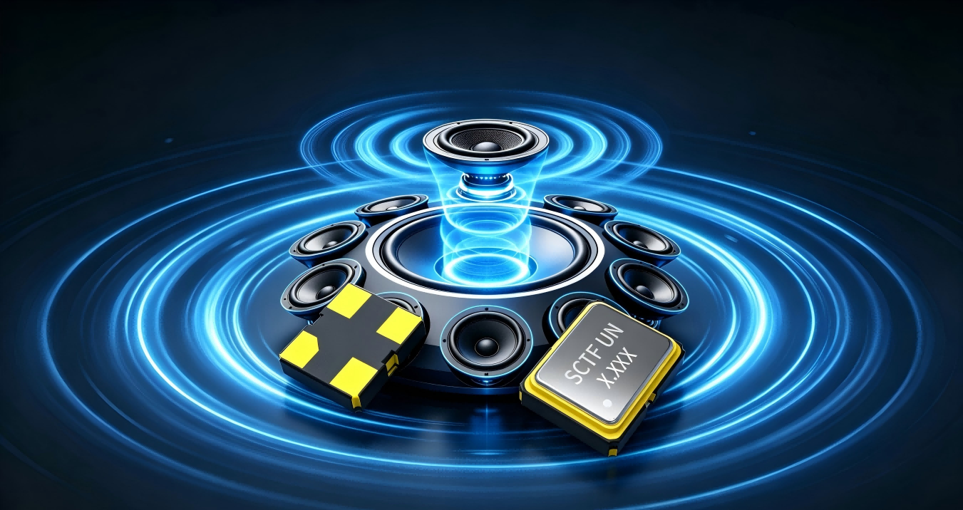 Soundbar回音壁音质提升关键:22.5792/24.576MHz音频专用晶振选型