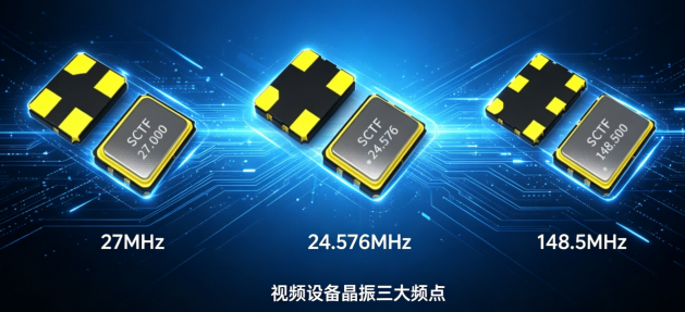 27MHz、24.576MHz、148.5MHz:视频设备晶振频率来源与选型指南